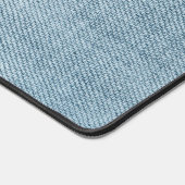 Blauwe denim foto  bureaumat (Hoek)