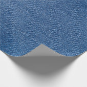 Blauwe denim jeans cadeaupapier (Hoek)