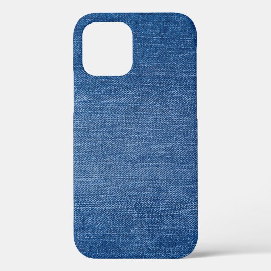 Blauwe denim jeans Case-Mate iPhone case (Achterkant)