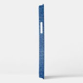 Blauwe denim jeans Case-Mate iPhone case (Achterkant / Rechts)