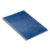 Blauwe denim jeans notitieboek (Rechterzijde)