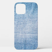 Blauwe denim jeans textuur Case-Mate iPhone case (Achterkant)
