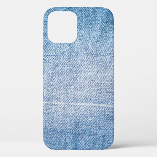 Blauwe denim jeans textuur Case-Mate iPhone case (Achterkant)