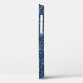 Blauwe denim jeans textuurachtergrond. Case-Mate iPhone case (Achterkant / Links)