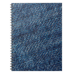 Blauwe denim jeans textuurachtergrond. notitieboek