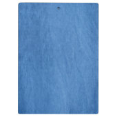 blauwe denim klembord (Achterkant)