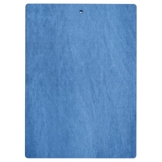 blauwe denim klembord (Achterkant)