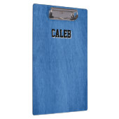 blauwe denim klembord (Rechts)