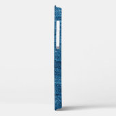 Blauwe denim textuur, Bluejeans textuur Case-Mate iPhone Case (Achterkant / Links)