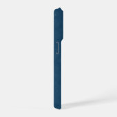 Blauwe Denim Textuur,   iPhone Hoesje (Rechterkant)