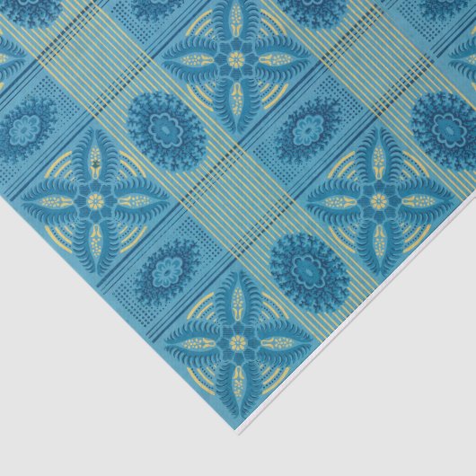  Blauwe design Tissuepapier (Detail)