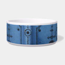 Blauwe deur keramische pen