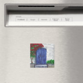 Blauwe deur Magneet (Insitu (Vaatwasser))