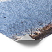 "BLAUWE DEUR, MAROKKO", POSTER VOOR REISFOTOGRAFIE (Hoek)