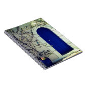 Blauwe deur notitieboek (Rechterzijde)