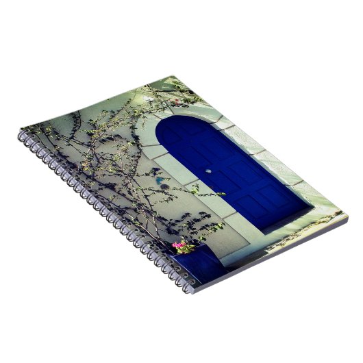 Blauwe deur notitieboek (Rechterzijde)