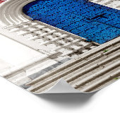 Blauwe Deuren - 1911  kleurenfotoPoster Poster (Hoek)