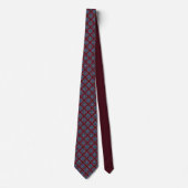 Blauwe diamant halsdoek stropdas (Voorkant)