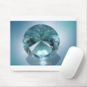 blauwe diamant muismat (Met muis)