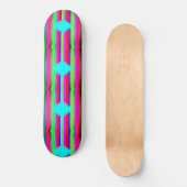 Blauwe diamant persoonlijk skateboard (Voorkant)