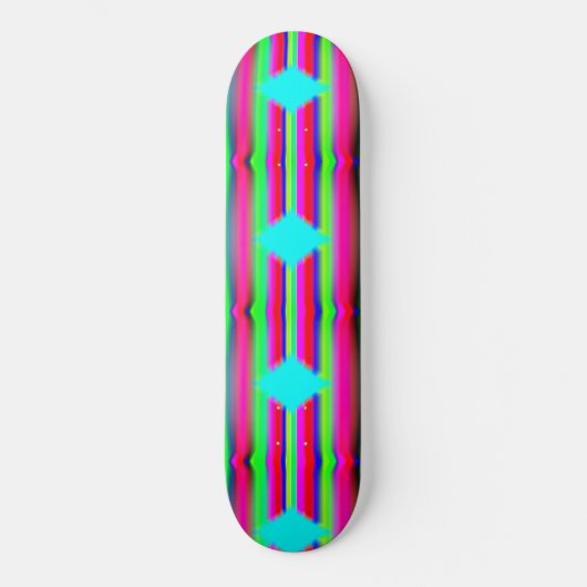 Blauwe diamant persoonlijk skateboard (Voorkant)