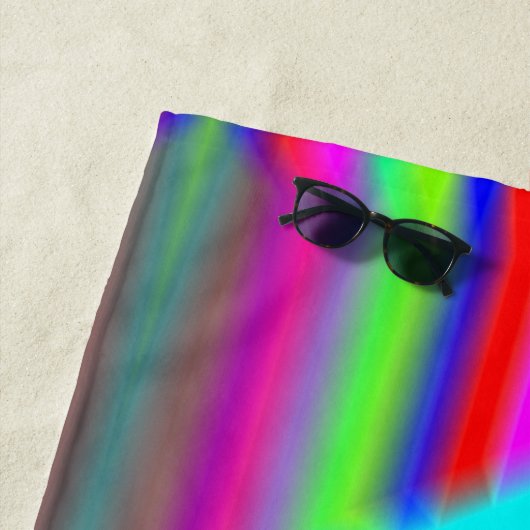 Blauwe diamant strandlaken (In situ)