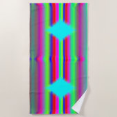 Blauwe diamant strandlaken (Voorkant)