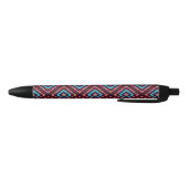 Blauwe Diamant Zwarte Inkt Pen (Bodem)