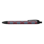 Blauwe Diamant Zwarte Inkt Pen (Bovenkant)