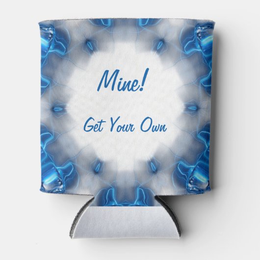 Blauwe diamanten blikjeskoeler (Voorkant)