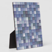 Blauwe diamanten fotoplaat (Zijkant)