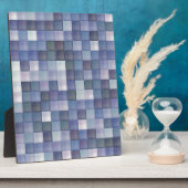 Blauwe diamanten fotoplaat (Zijkant)