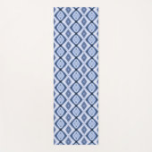 Blauwe Diamanten Harmonie Patroon Yogamat (Voorkant)