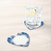 Blauwe diamanten kartonnen onderzetters (Insitu)