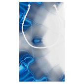 Blauwe diamanten klein cadeauzakje (Achterkant)