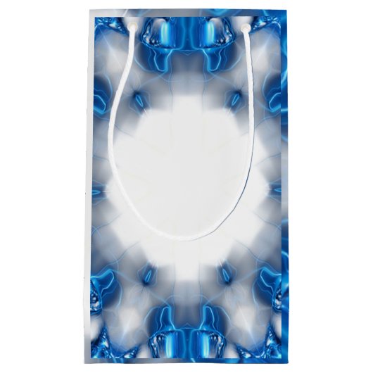 Blauwe diamanten klein cadeauzakje (Voorkant)