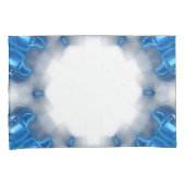 Blauwe diamanten kussensloop (Voorkant-Rechts)