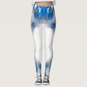 Blauwe diamanten leggings (Voorkant)