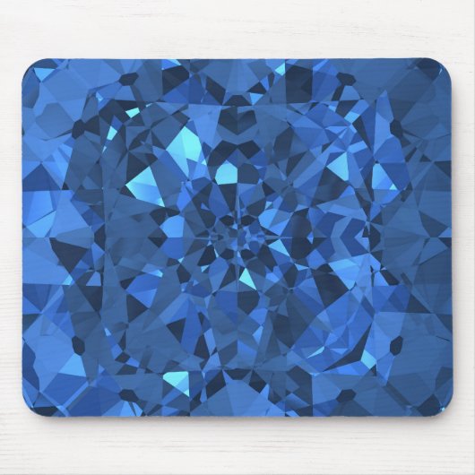 Blauwe diamanten muismat (Voorkant)