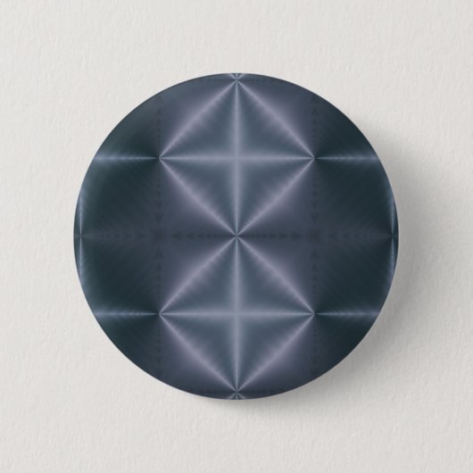 Blauwe Diamanten Ronde Button 5,7 Cm (Voorkant)