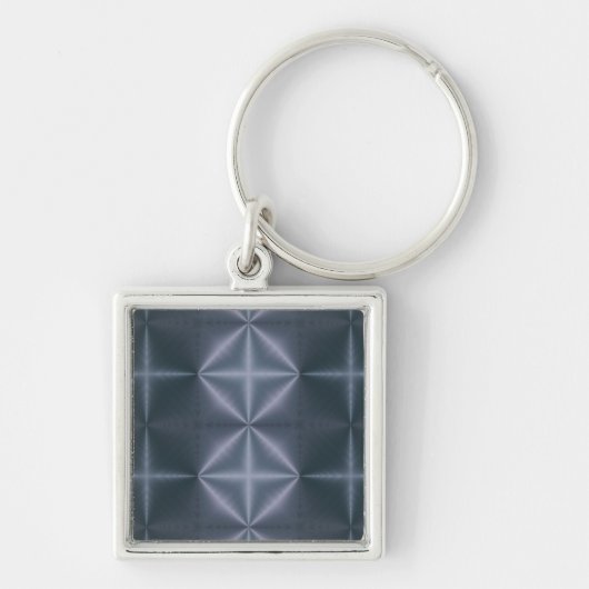 Blauwe Diamanten Sleutelhanger (Voorkant)