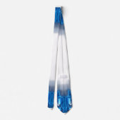 Blauwe diamanten stropdas (Achterkant)