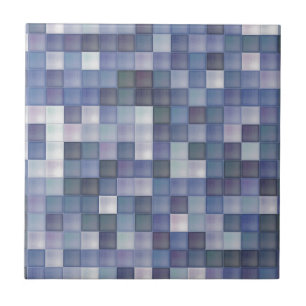 Blauwe diamanten tegeltje