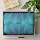 Blauwe diamanten tissuepapier (Geschenk)