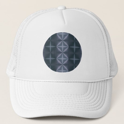 Blauwe Diamanten Trucker Pet (Voorkant)