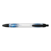 Blauwe diamanten zwarte inkt pen (Achterkant)
