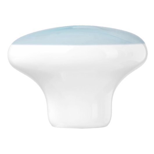 BLAUWE DIAMOND CERAMIC KNOB KERAMISCHE KNOP (Zijkant)