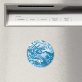 Blauwe digitale flexibele tekenkleuren voor het ve magneet (Insitu (Vaatwasser))