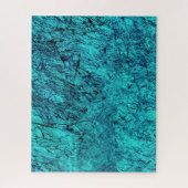 Blauwe digitale kunst met veel gemengde/labyrint l legpuzzel (Verticaal)