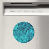 Blauwe digitale kunst met veel gemengde/labyrint l magneet (Insitu (Vaatwasser))